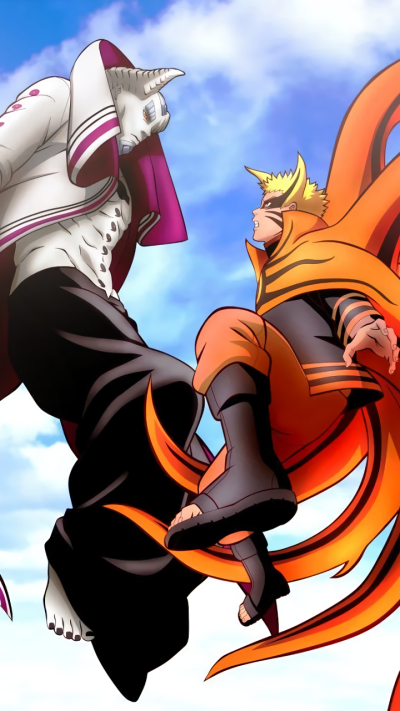 Anime Boruto, Baryon Mode (Naruto), Naruto Uzumaki, 720x1280