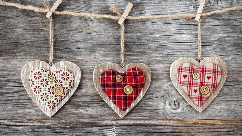love image, heart, 4K