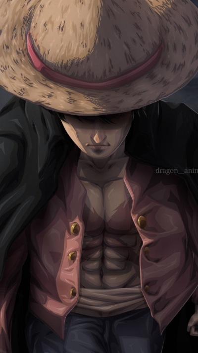 Anime One Piece, Monkey D. Luffy, 720x1280