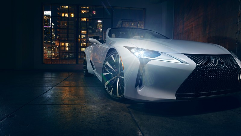 Lexus LC Convertible, 2019 Detroit Auto Show, 2020 Cars, 4K