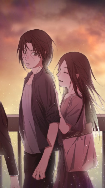 Anime Naruto, Izumi Uchiha, Itachi Uchiha, 720x1280