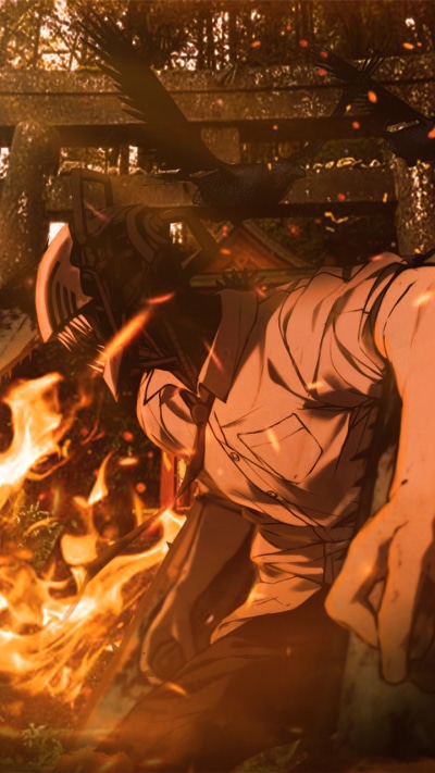 Anime Chainsaw Man, Denji (Chainsaw Man), 720x1280