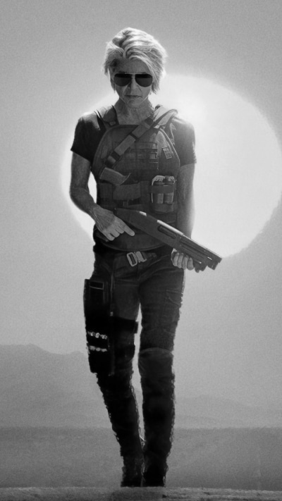 Movie Terminator: Dark Fate, Sarah Connor, Linda Hamilton, 720x1280