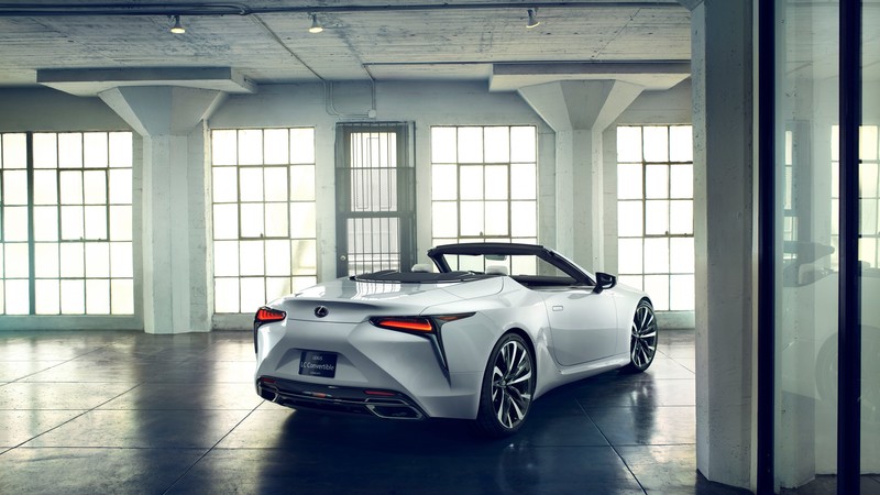 Lexus LC Convertible, 2019 Detroit Auto Show, 2020 Cars, 4K