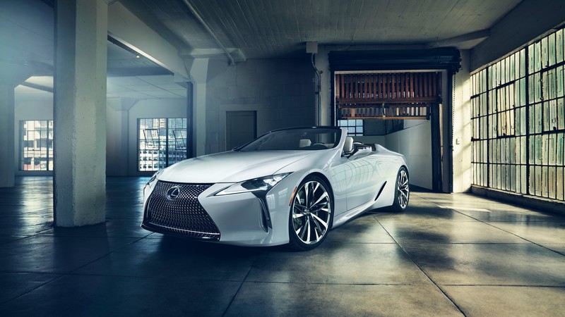 Lexus LC Convertible, 2019 Detroit Auto Show, 2020 Cars, 4K