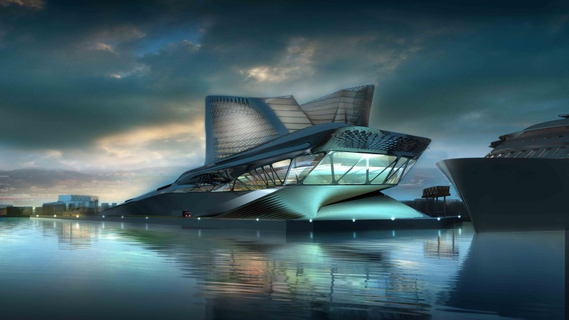 Keelung Harbor Service Building, Taiwan, tourism, travel