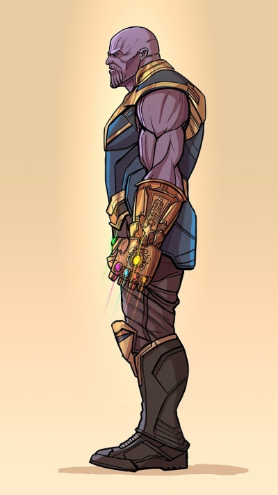 Comics Thanos, 720x1280