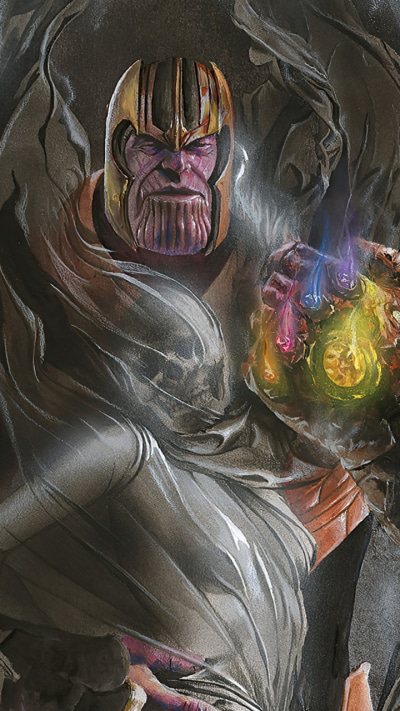 Comics Thanos, Infinity Gauntlet, 720x1280