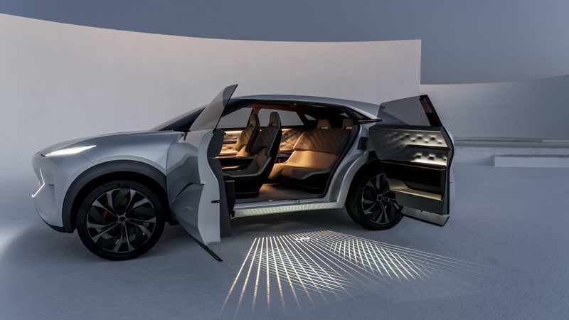 Infiniti QX Inspiration, SUV, electric cars, 2019 Cars, 2019 Detroit Auto Show, 4K