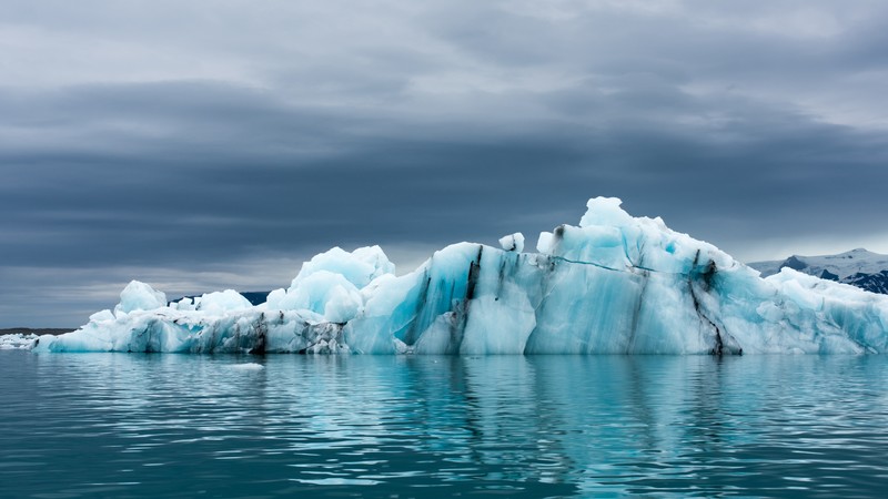 Antarctica, iceberg, ocean, 4K