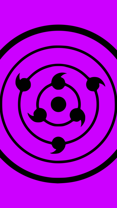 Anime Boruto, Naruto, Minimalist, Purple, Rinnegan (Naruto), 720x1280