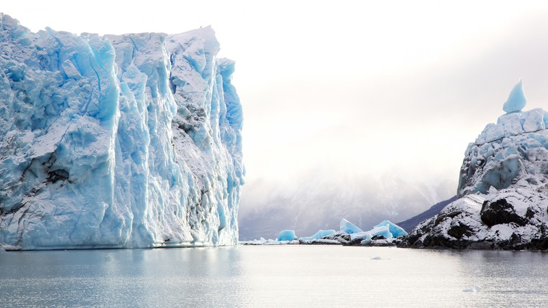 Antarctica, iceberg, ocean, 4K