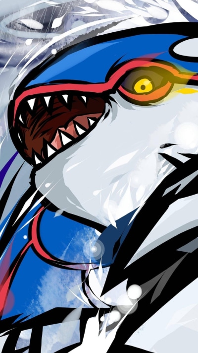 Video Game Pokémon, Kyogre (Pokémon), 720x1280