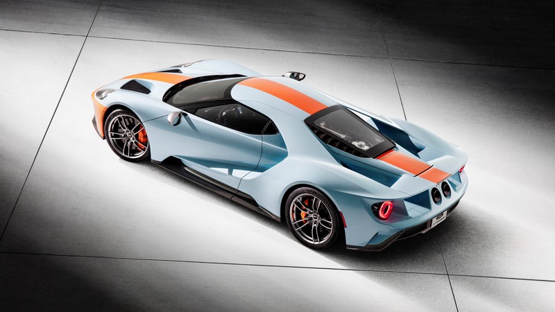 Ford GT Heritage Edition, 2019 Cars, supercar, 4K