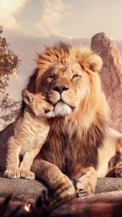 Movie The Lion King (2019), Simba, Mufasa (The Lion King), Lion, 720x1280