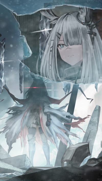 Video Game Arknights, Frostleaf (Arknights), Frostnova (Arknights), 720x1280