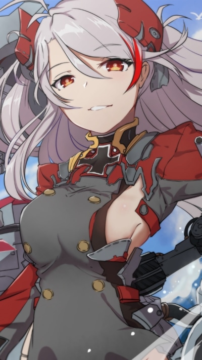 Anime Azur Lane, Prinz Eugen (Azur Lane), Bilan Hangxian, 720x1280