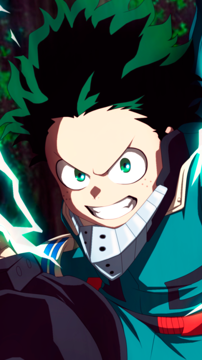 Anime My Hero Academia, Izuku Midoriya, 720x1280