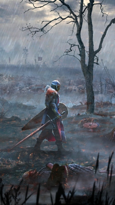 Fantasy Knight, Warrior, Sword, 720x1280