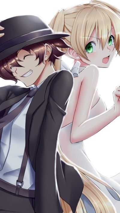 Anime Blood Blockade Battlefront, Leonardo Watch, White (Blood Blockade Battlefront), 720x1280