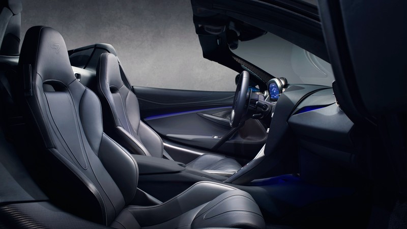 McLaren 720S Spider, interior, supercar, 2019 Cars, 4K