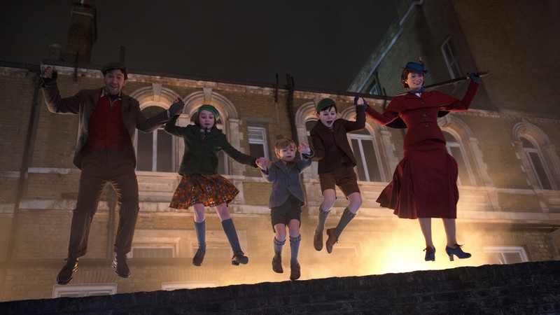 Mary Poppins Returns, Emily Blunt, Lin-Manuel Miranda, Ben Whishaw, 4K