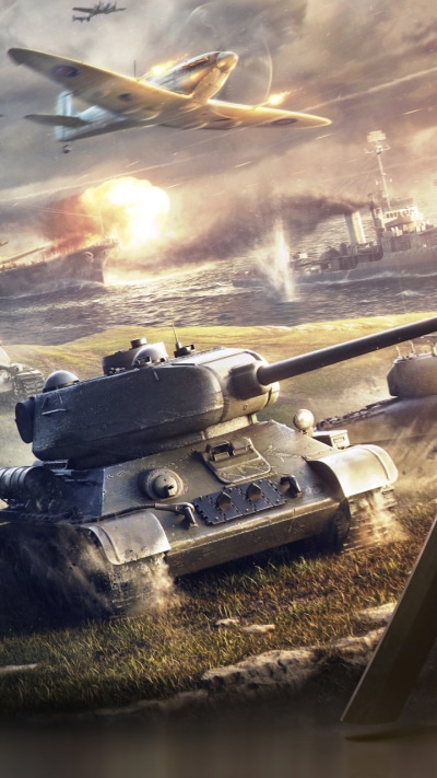 Video Game World Of Tanks, Tank, Warship, T-34, 720x1280