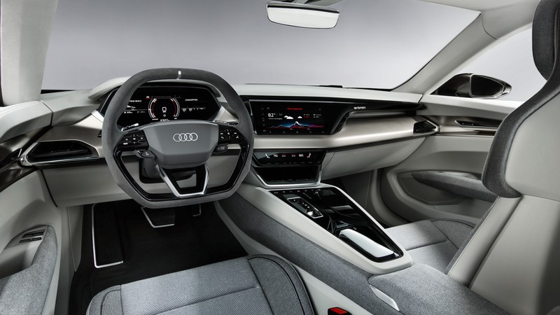 Audi e-tron GT, electric cars, 4K