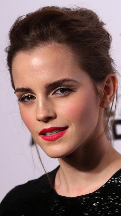 Celebrity Emma Watson, Portrait, Actress, Makeup, 720x1280