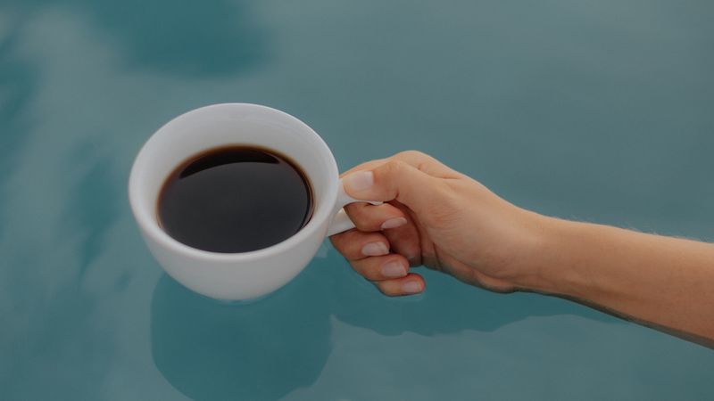 hands, coffee, cup, water, 4k
