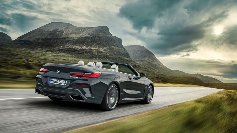 BMW 8-Series Convertible, M850i xDrive Cabrio, 2019 Cars, 4K