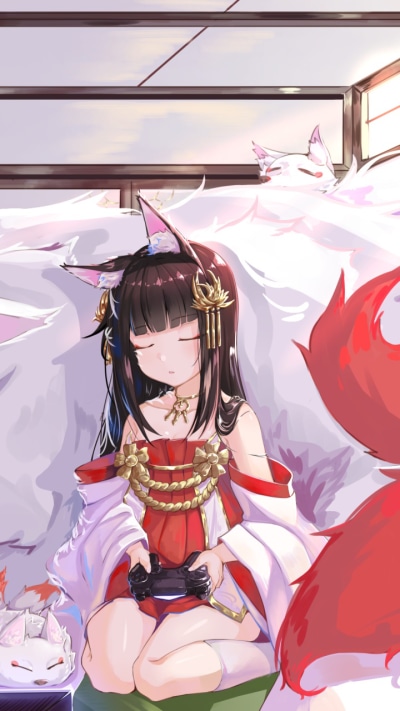 Anime Azur Lane, Nagato (Azur Lane), 720x1280