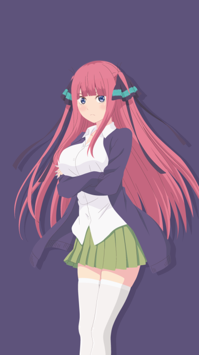 Anime The Quintessential Quintuplets, Nino Nakano, 720x1280