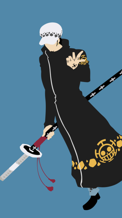 Anime One Piece, Trafalgar Law, 720x1280