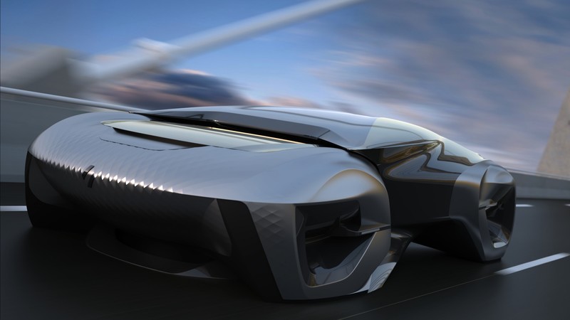 Renault Contraste, supercar, electric cars, 4K