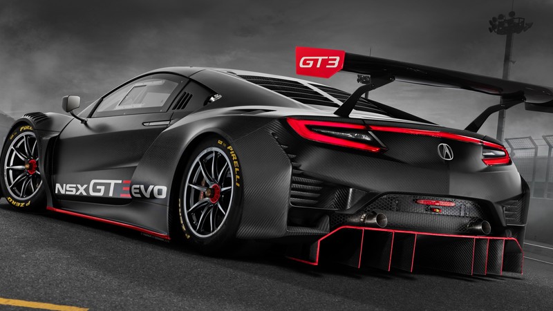 Acura NSX GT3 Evo, 2019 Cars, supercar, 4K