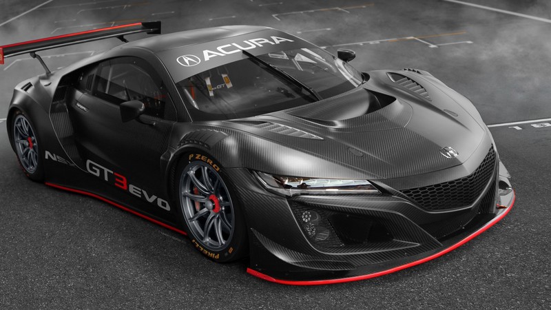 Acura NSX GT3 Evo, 2019 Cars, supercar, 4K