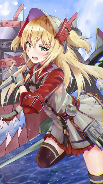 Anime Azur Lane, Admiral Hipper (Azur Lane), 720x1280