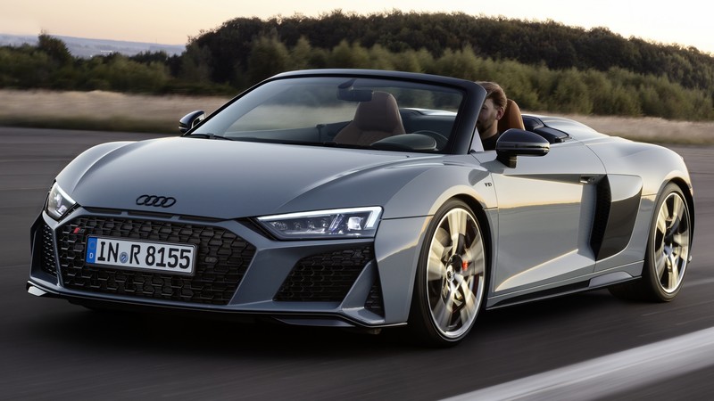 Audi R8 V10 Spyder, 2019 Cars, 4K
