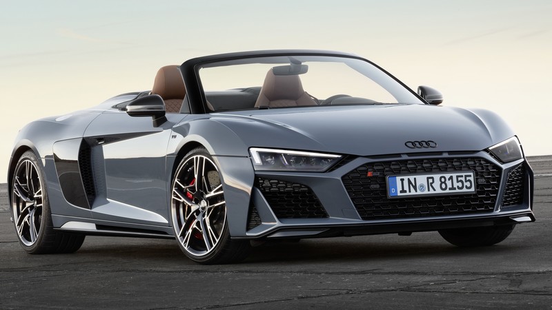 Audi R8 V10 Spyder, 2019 Cars, 4K