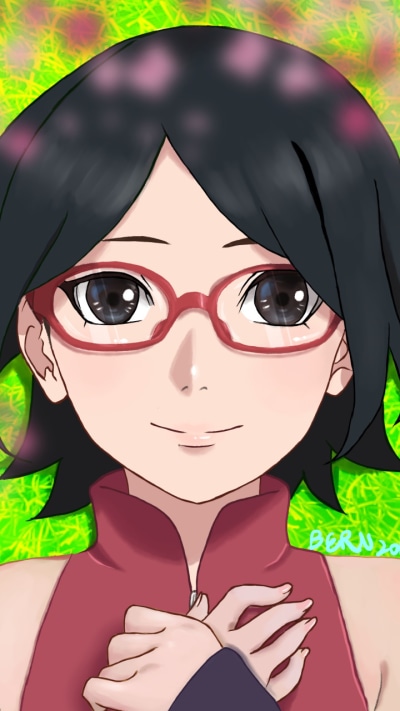 Anime Boruto, Sarada Uchiha, 720x1280