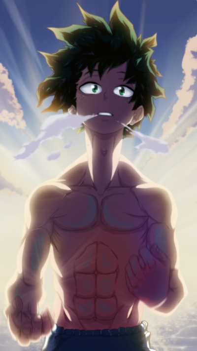 Anime My Hero Academia, Izuku Midoriya, 720x1280