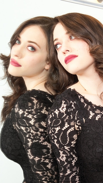 Celebrity Kat Dennings, Actress, Lipstick, American, Blue Eyes, Brunette, 720x1280
