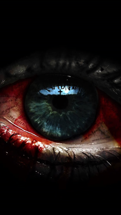 Dark Eye, Blood, Scary, 720x1280