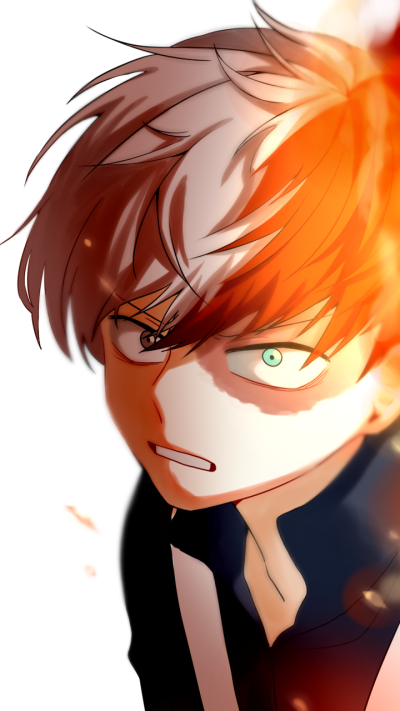 Anime My Hero Academia, Shoto Todoroki, 720x1280