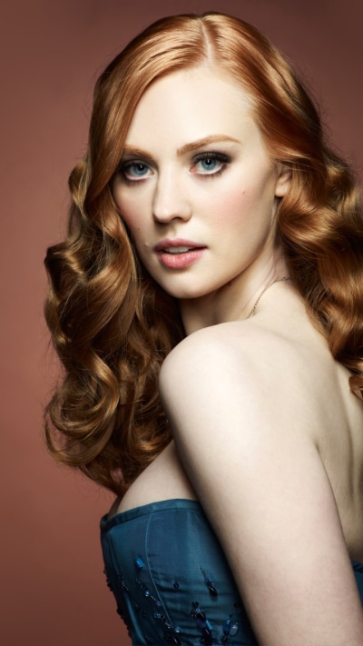 Celebrity Deborah Ann Woll, Actress, Redhead, Blue Eyes, 720x1280