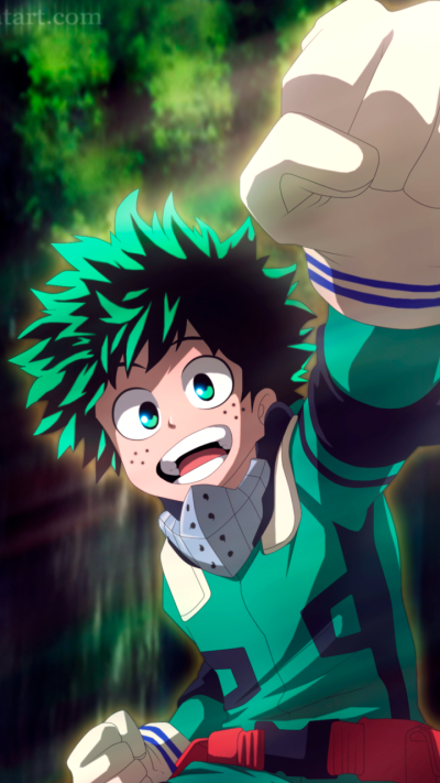 Anime My Hero Academia, Izuku Midoriya, 720x1280