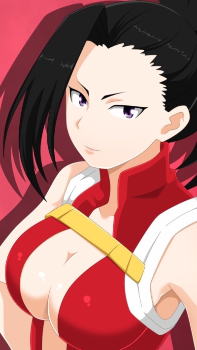 Anime My Hero Academia, Momo Yaoyorozu, 720x1280