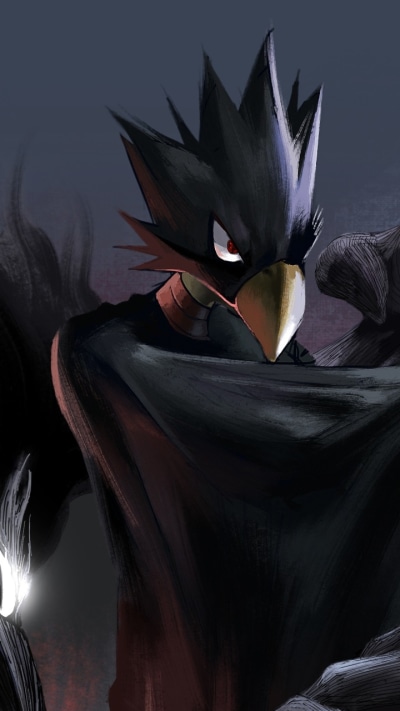 Anime My Hero Academia, Fumikage Tokoyami, 720x1280