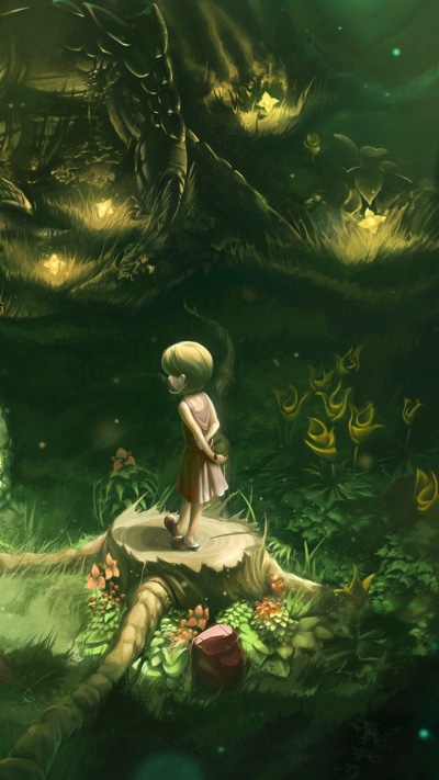 Fantasy Dragon, Child, 720x1280